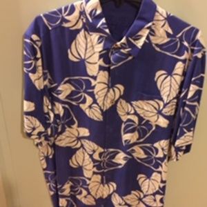 Tommy Bahama Men's Short Sleeve Shirt, Size L